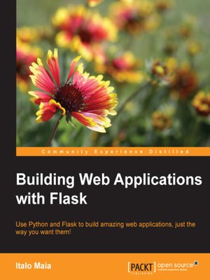 cover image of Building Web Applications with Flask